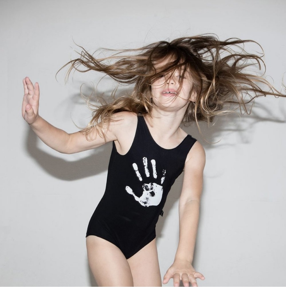 NWOT Nununu Toddler Girl One Piece Swimsuit